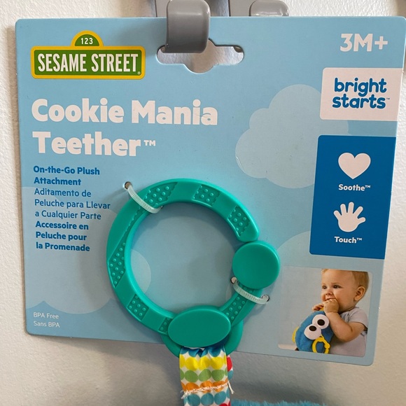 COOKIE MONSTER TEETHING TOY - Picture 6 of 7